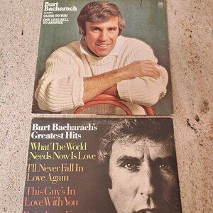 Burt Bacharach Two Vintage Vinyl Records